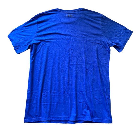 Under Armour Mens Blue T-Shirt - Picture 2 of 4
